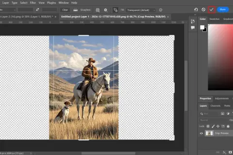 Jak poszerzyć tło w Photoshopie? AI i 5 metod na idealny kadr