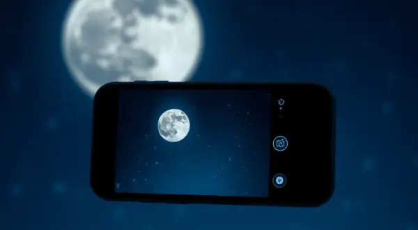 iPhone: Jak zrobić wyraźne zdjęcie Księżyca i uchwycić kratery?