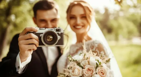 Wybór idealnego fotografa ślubnego: Poradnik, by nie żałować!