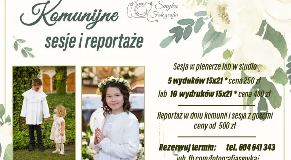 Cennik fotografa na komunię: Ile zapłacisz i jak oszczędzić?