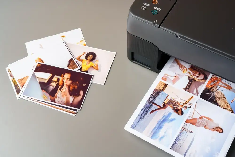 Drukarka atramentowa do zdjęć, różne rodzaje papieru fotograficznego 10x15