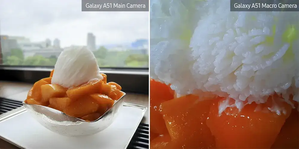 Samsung A51 zdjęcie makro przykład